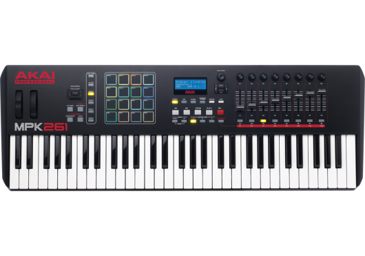 Claviers & Pianos - CLAVIERS MAITRES - Akai Pro - KAP MPK261 - Royez Musik