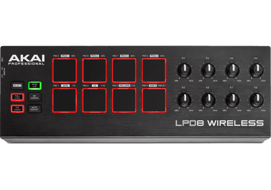 Audio - CONTRÔLEURS - Akai Pro - RAP LPD8-W - Royez Musik