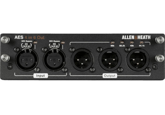 Audio - MIXAGE - MIXEURS - Allen & Heath - SAH M-DL-AES4X6 - Royez Musik