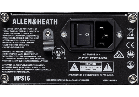 Audio - MIXAGE - MIXEURS - Allen & Heath - SAH MPS-16 - Royez Musik