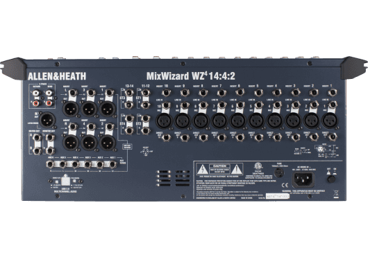 Audio - MIXAGE - MIXEURS - Allen & Heath - SAH WZ4-14.4.2 - Royez Musik