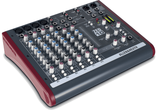 Audio - MIXAGE - MIXEURS - Allen & Heath - SAH ZED-10 - Royez Musik