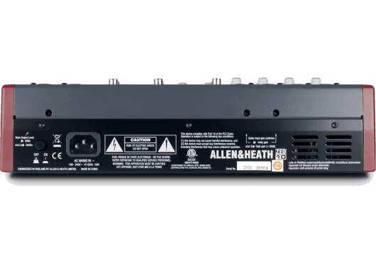 Audio - MIXAGE - MIXEURS - Allen & Heath - SAH ZED-10 - Royez Musik