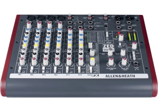 Audio - MIXAGE - MIXEURS - Allen & Heath - SAH ZED-10FX - Royez Musik