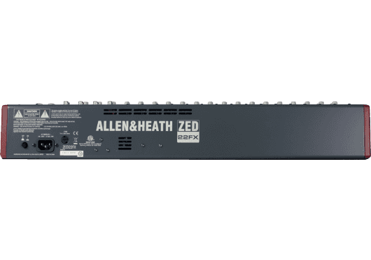Audio - MIXAGE - MIXEURS - Allen & Heath - SAH ZED-22FX - Royez Musik