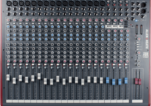 Audio - MIXAGE - MIXEURS - Allen & Heath - SAH ZED-24 - Royez Musik