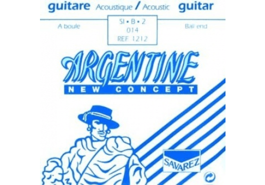 Cordes - CORDES GUITARES ACOUSTIQUES - A L'UNITE - Argentine - CAR 1212 - Royez Musik