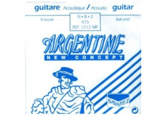 Cordes - CORDES GUITARES ACOUSTIQUES - A L'UNITE - Argentine - CAR 1212MF - Royez Musik