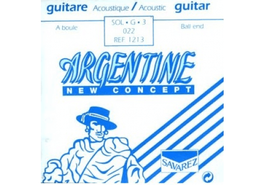 Cordes - CORDES GUITARES ACOUSTIQUES - A L'UNITE - Argentine - CAR 1213 - Royez Musik