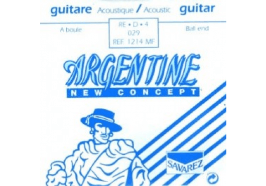 Cordes - CORDES GUITARES ACOUSTIQUES - A L'UNITE - Argentine - CAR 1214MF - Royez Musik