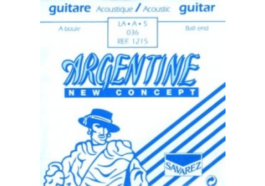 Cordes - CORDES GUITARES ACOUSTIQUES - A L'UNITE - Argentine - CAR 1215 - Royez Musik