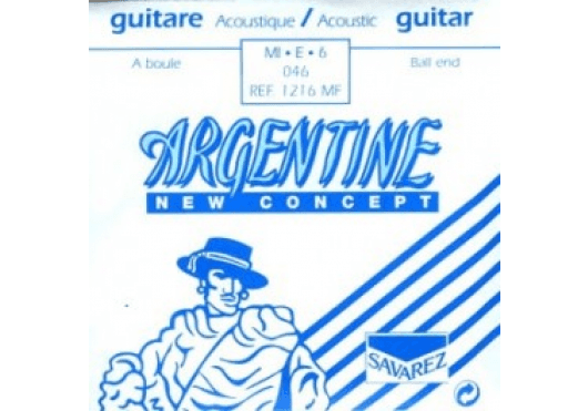 Cordes - CORDES GUITARES ACOUSTIQUES - A L'UNITE - Argentine - CAR 1216MF - Royez Musik