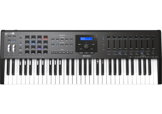 Claviers & Pianos - CLAVIERS MAITRES - Arturia - OAR KEYLABMKII61-BK - Royez Musik