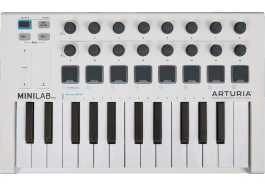 Claviers & Pianos - CLAVIERS MAITRES - Arturia - OAR MINILABMK2 - Royez Musik