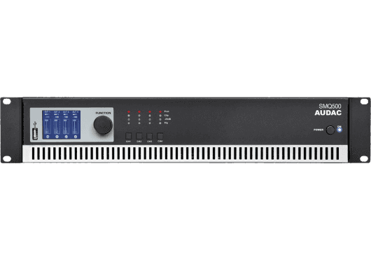 Audio - AMPLIS & PREAMPLIS - AMPLIS - Audac - SAU SMQ500 - Royez Musik