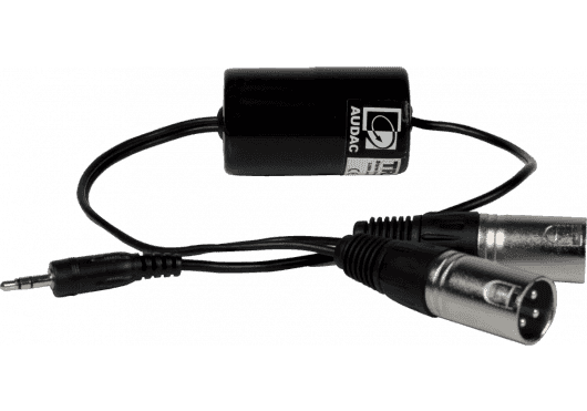 Audio - ACCESSOIRES AUDIO - ISOLATEURS - Audac - SAU TR2080 - Royez Musik