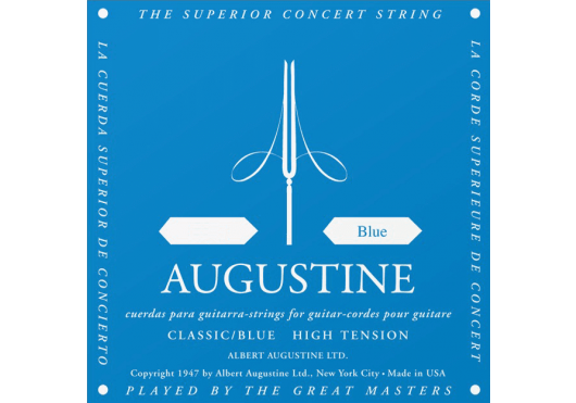 Cordes - CORDES GUITARES CLASSIQUES - A L'UNITE - Augustine - CAU BLEU5-LA - Royez Musik