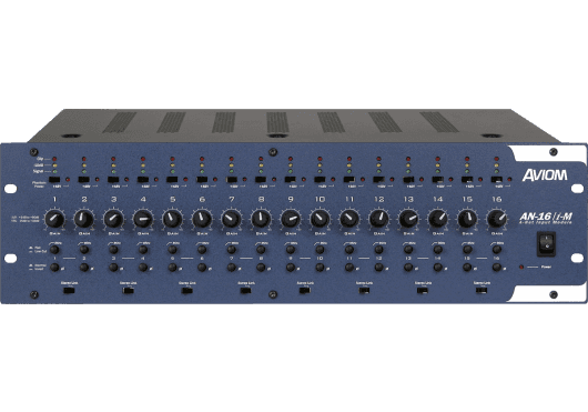 Audio - INSTALLATION - RESEAU AUDIO NUMERIQUE - Aviom - SAV AN16-IM - Royez Musik