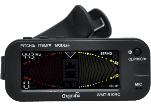 Accessoires - ACCORDEURS & METRONOMES - ACCORDEUR/MÉTRONOME - Cherub - ECH WMT-610RC - Royez Musik