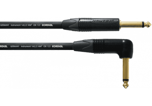 Accessoires - CÂBLES - CÂBLES INSTRUMENTS - Cordial - ECL CEI9PR - Royez Musik