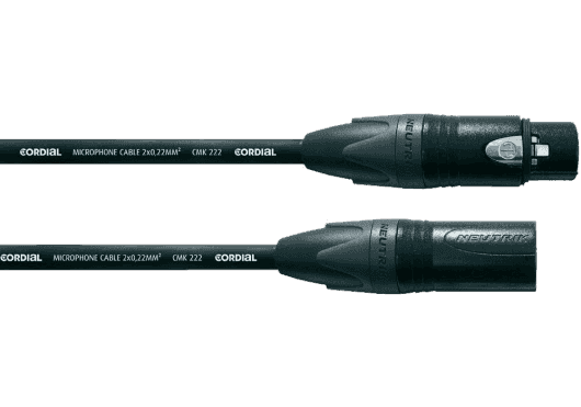 Accessoires - CÂBLES - CÂBLES MICROPHONES - Cordial - ECL CEM10FM - Royez Musik