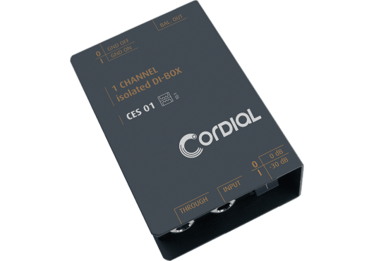 Audio - PÉRIPHÉRIQUES AUDIO - BOITES DE DIRECT - Cordial - ECL CES01 - Royez Musik