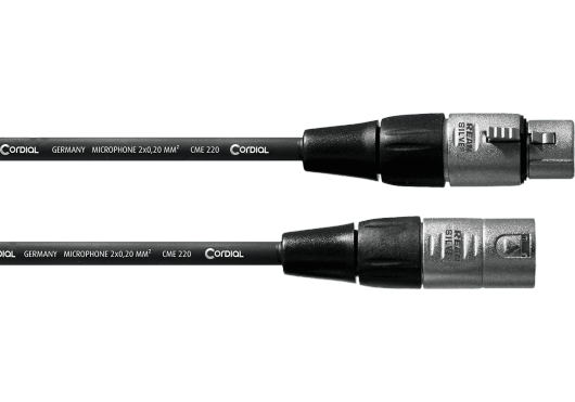 Accessoires - CÂBLES - CÂBLES MICROPHONES - Cordial - ECL CFM20FM - Royez Musik
