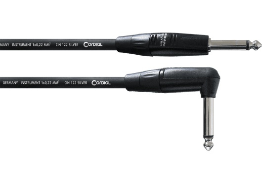 Accessoires - CÂBLES - CÂBLES INSTRUMENTS - Cordial - ECL CII6PR - Royez Musik