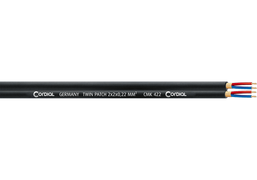 Accessoires - BOBINES DE CÂBLE - MICROPHONE - Cordial - ECL CMK422BLACK100 - Royez Musik
