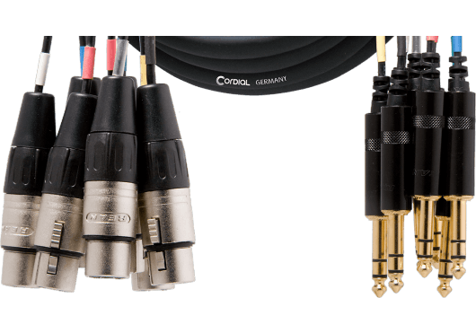 Accessoires - CÂBLES - CÂBLES AUDIO - Cordial - ECL CML8-0FV5C - Royez Musik