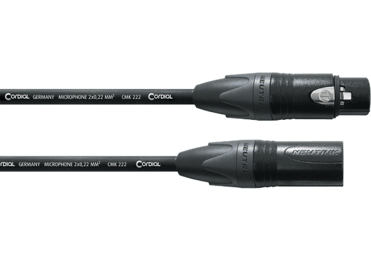 Accessoires - CÂBLES - CÂBLES MICROPHONES - Cordial - ECL CPM2.5FM - Royez Musik