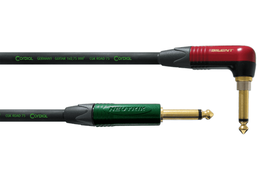 Accessoires - CÂBLES - CÂBLES INSTRUMENTS - Cordial - ECL CRI3RP-SILENT - Royez Musik