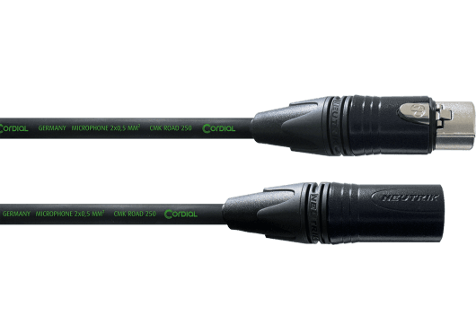 Accessoires - CÂBLES - CÂBLES MICROPHONES - Cordial - ECL CRM5FM - Royez Musik