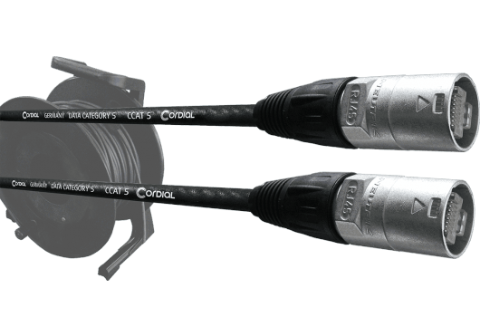 Accessoires - ENROULEURS DE SCÈNE - RÉSEAU - Cordial - ECL CSE50-NN5-SD - Royez Musik