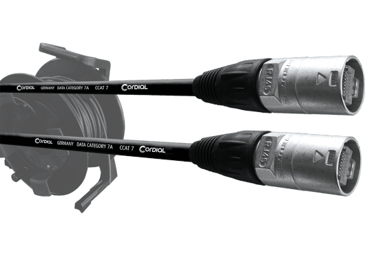 Accessoires - ENROULEURS DE SCÈNE - RÉSEAU - Cordial - ECL CSE50-NN7-SD - Royez Musik