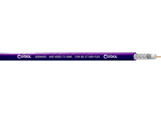 Accessoires - BOBINES DE CÂBLE - VIDÉO - Cordial - ECL CVM0837UHD-F500 - Royez Musik
