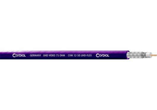Accessoires - BOBINES DE CÂBLE - VIDÉO - Cordial - ECL CVM1250UHD-F100 - Royez Musik