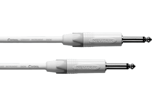 Accessoires - CÂBLES - CÂBLES INSTRUMENTS - Cordial - ECL CXI3PP-SNOW - Royez Musik