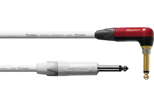 Accessoires - CÂBLES - CÂBLES INSTRUMENTS - Cordial - ECL CXI3RP-SNOW-SILENT - Royez Musik