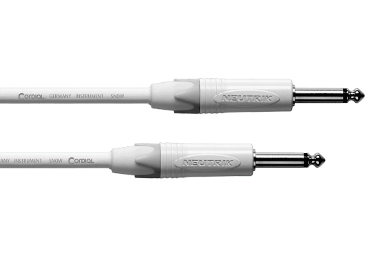 Accessoires - CÂBLES - CÂBLES INSTRUMENTS - Cordial - ECL CXI9PP-SNOW - Royez Musik