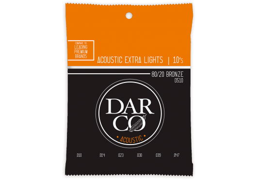 Cordes - CORDES GUITARES ACOUSTIQUES - JEU COMPLET - Darco - CDA D510 - Royez Musik