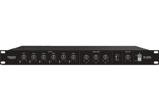 Audio - MIXAGE - MIXEURS - Denon Pro - SDE DN306X - Royez Musik