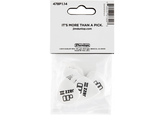 Guitares & co - ACCESSOIRES - MEDIATORS & ONGLETS - MEDIATORS - Dunlop - ADU 478P114 - Royez Musik