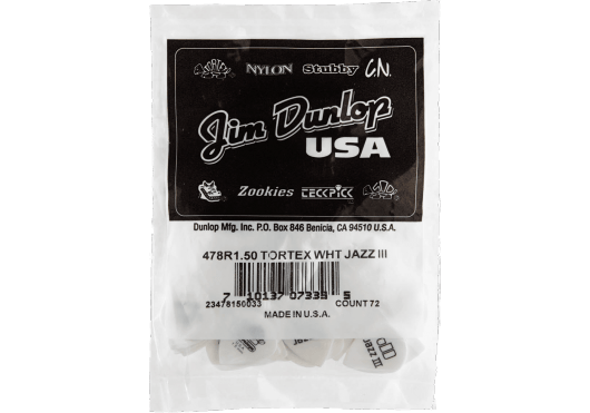 Guitares & co - ACCESSOIRES - MEDIATORS & ONGLETS - MEDIATORS - Dunlop - ADU 478R150 - Royez Musik