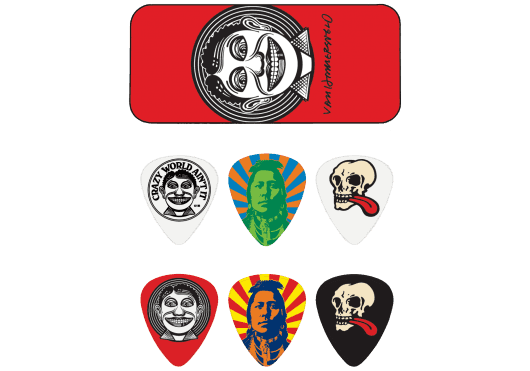 Guitares & co - ACCESSOIRES - MEDIATORS & ONGLETS - MEDIATORS - Dunlop - ADU JVHPT01M - Royez Musik