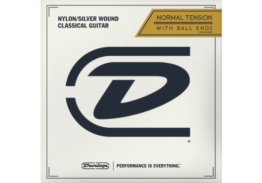 Cordes - CORDES GUITARES CLASSIQUES - JEU COMPLET - Dunlop - CDU DCV100NB - Royez Musik