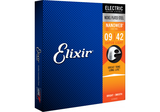 Cordes - CORDES GUITARES ELECTRIQUES - 6 CORDES - Elixir - CEL 12002 - Royez Musik