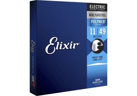 Cordes - CORDES GUITARES ELECTRIQUES - 6 CORDES - Elixir - CEL 12100 - Royez Musik
