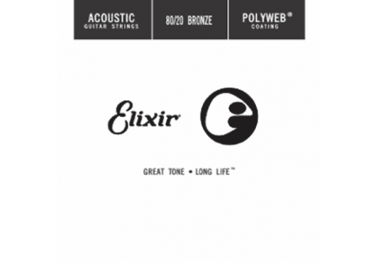 Cordes - CORDES GUITARES ACOUSTIQUES - A L'UNITE - Elixir - CEL 13142 - Royez Musik