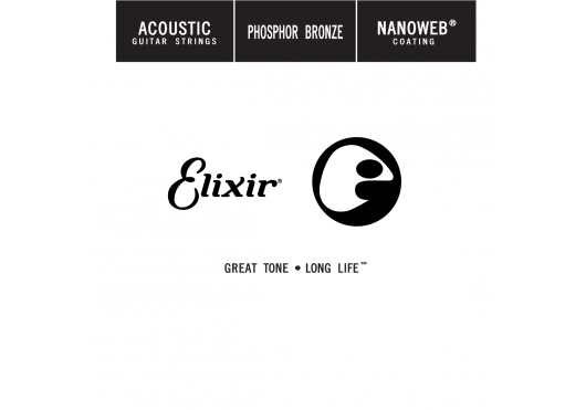 Cordes - CORDES GUITARES ACOUSTIQUES - A L'UNITE - Elixir - CEL 14156 - Royez Musik